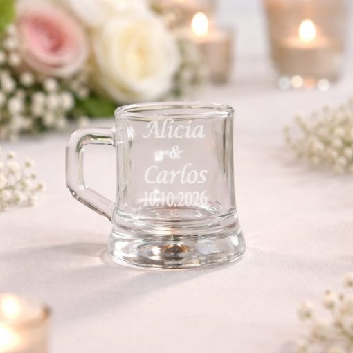 CHUPITO JARRA PERSONALIZADO BODA