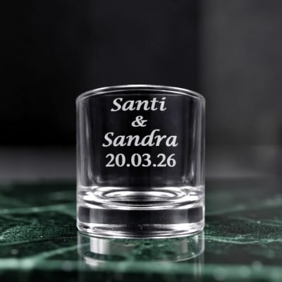 CHUPITO DE CRISTAL PERSONALIZADO