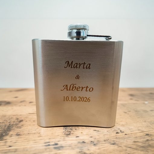 PETACA METAL 175ml DECORADA - Imagen 2