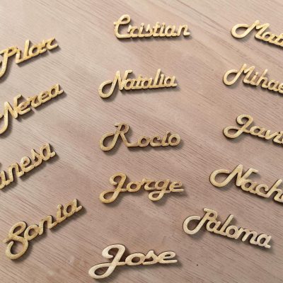 Marcasitios de madera imán