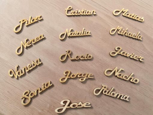 Marcasitios de madera imán