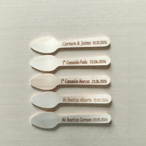 Nutella con cuchara de madera y niño Comunión - Imagen 4