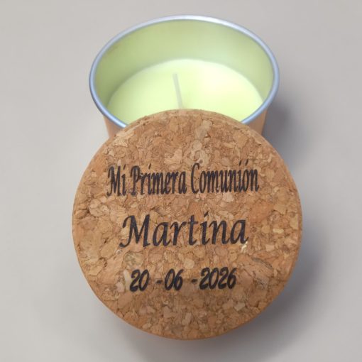 Vela Arómatica metal corcho - Imagen 5