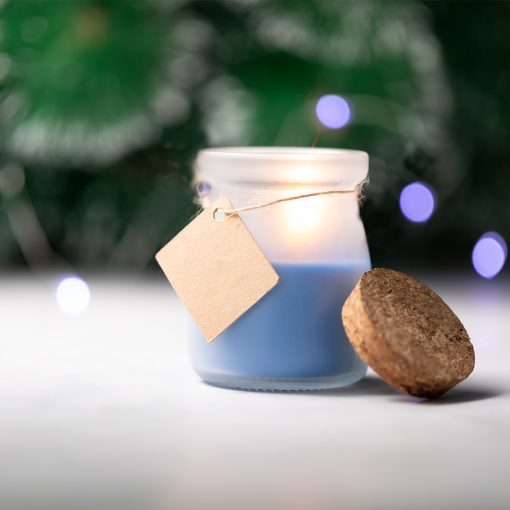 Vela Aromática Azul Tapón corcho - Imagen 4