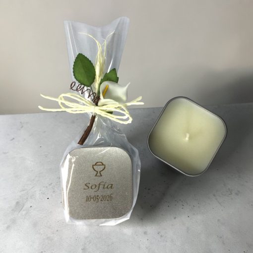 Vela aromática tarro meta